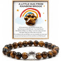 Cat Memorial Gifts for Loss of Cat Sympathy Gift Memorial Stones Bracelet