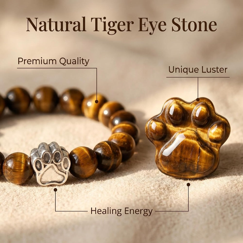 Cat Memorial Gifts for Loss of Cat Sympathy Gift Memorial Stones Bracelet
