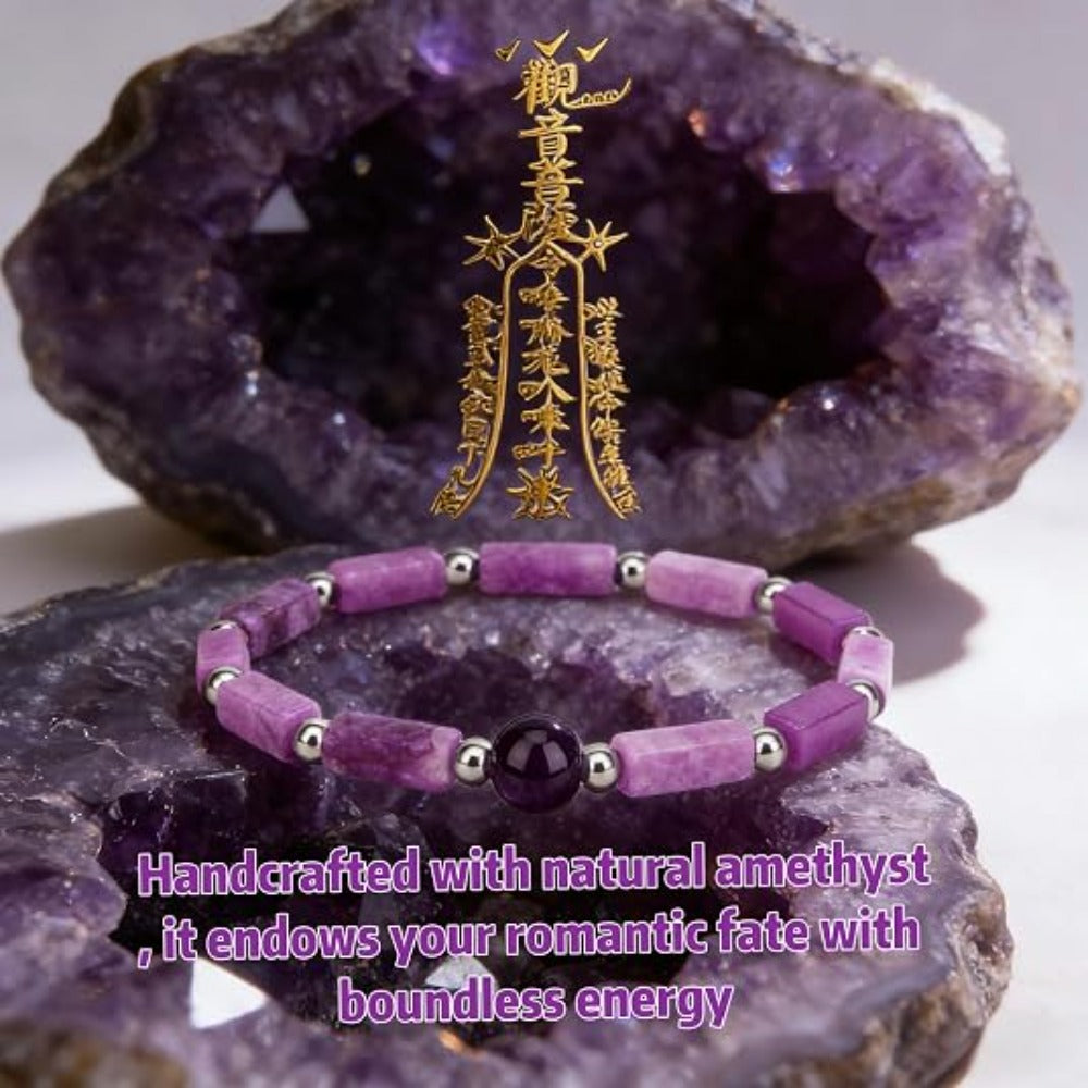 Feng Shui Wealth and Luck Bracelet with Gold Foil Five Gods Amulet-Red Agate Cinnabar Gemstone Bracelet for Prosperity, Protection & Success, Lucky Charm Gift for Men & Women