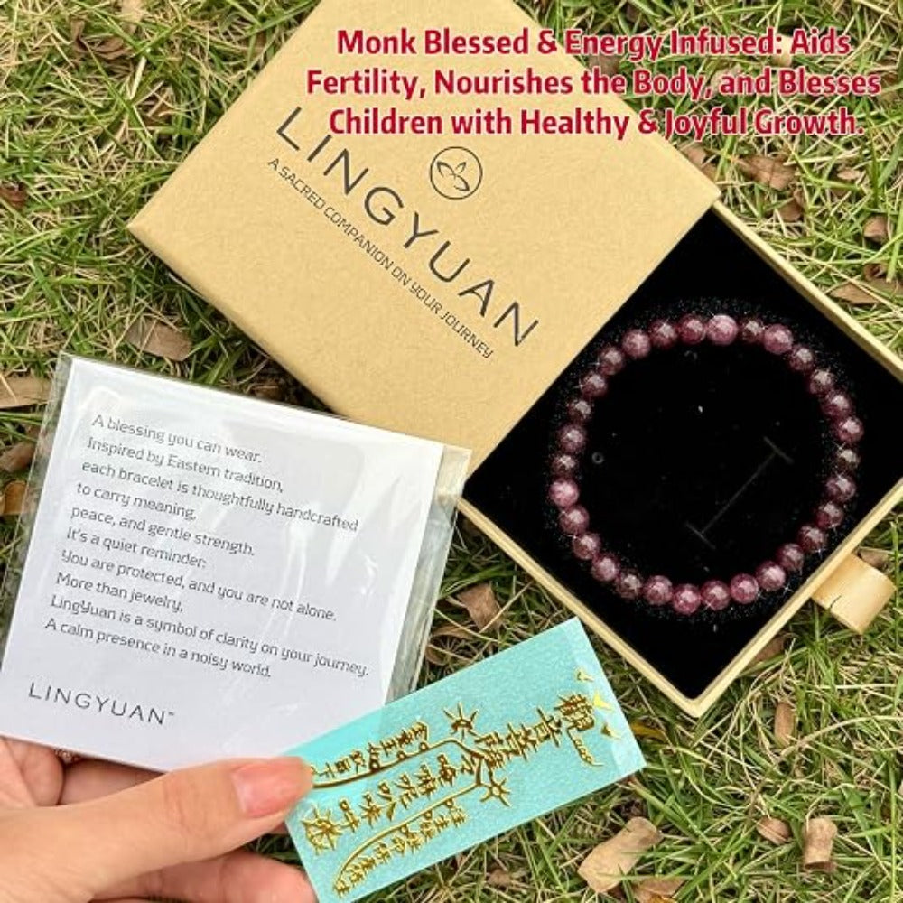 Feng Shui Wealth and Luck Bracelet with Gold Foil Five Gods Amulet-Red Agate Cinnabar Gemstone Bracelet for Prosperity, Protection & Success, Lucky Charm Gift for Men & Women